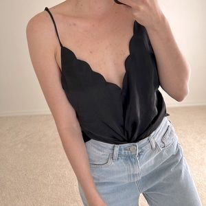 Free people black blouse
